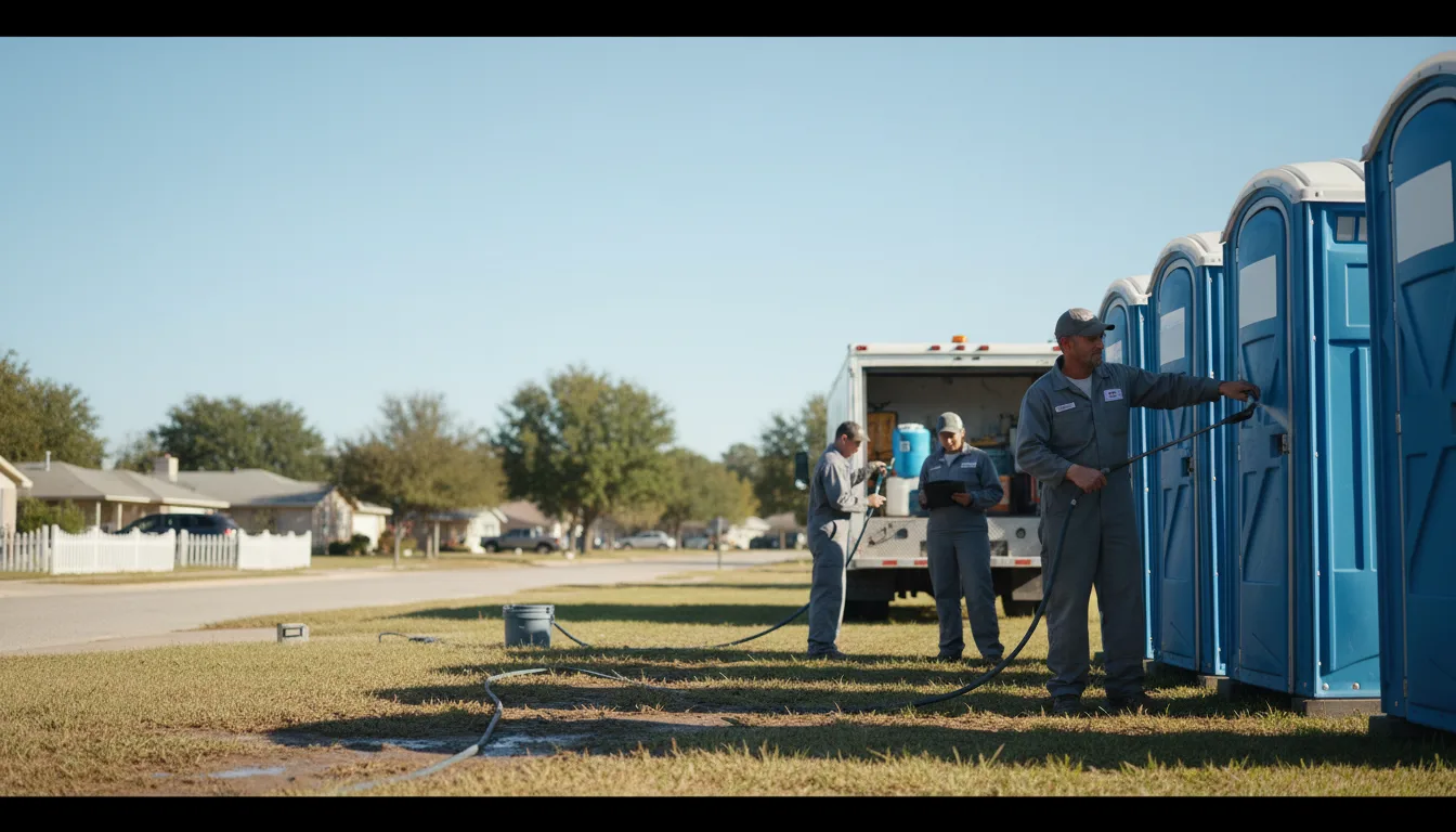 Long-Term Portable Toilet Rental in Rantoul, KS near me